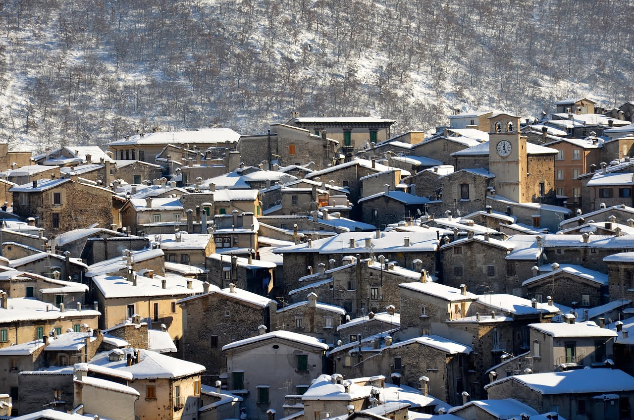 Il borgo medievale congelato nel tempo
